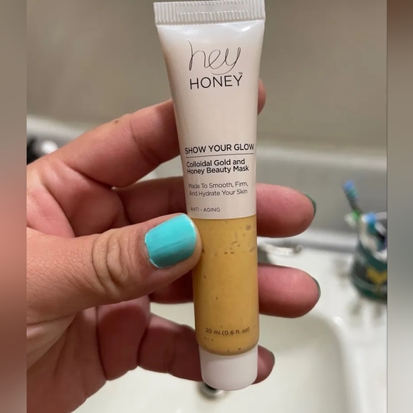 NWT HEY HONEY MINI SHOW YOUR GLOW BEAUTY MASK 20mL! - Picture 9 of 16